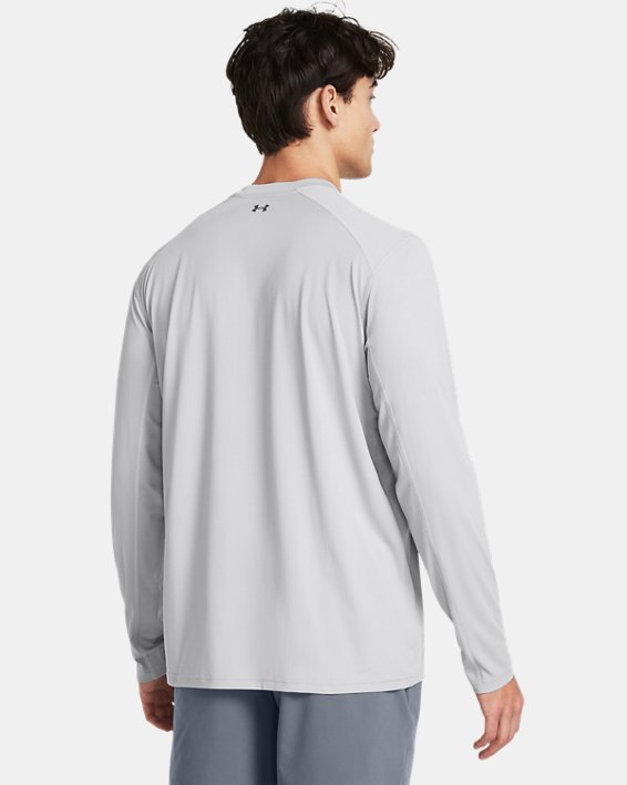 Men's UA Fish Pro Long Sleeve in Gray image number 1